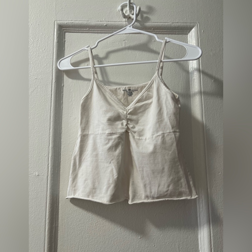 Ivory/cream Brandy Melville tank top